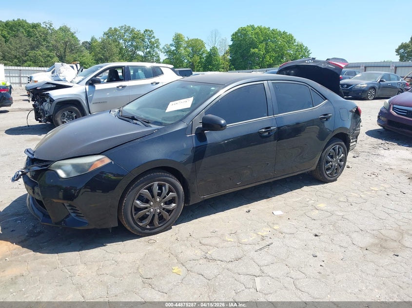 2016 Toyota Corolla Le VIN: 2T1BURHE3GC517682 Lot: 44875287