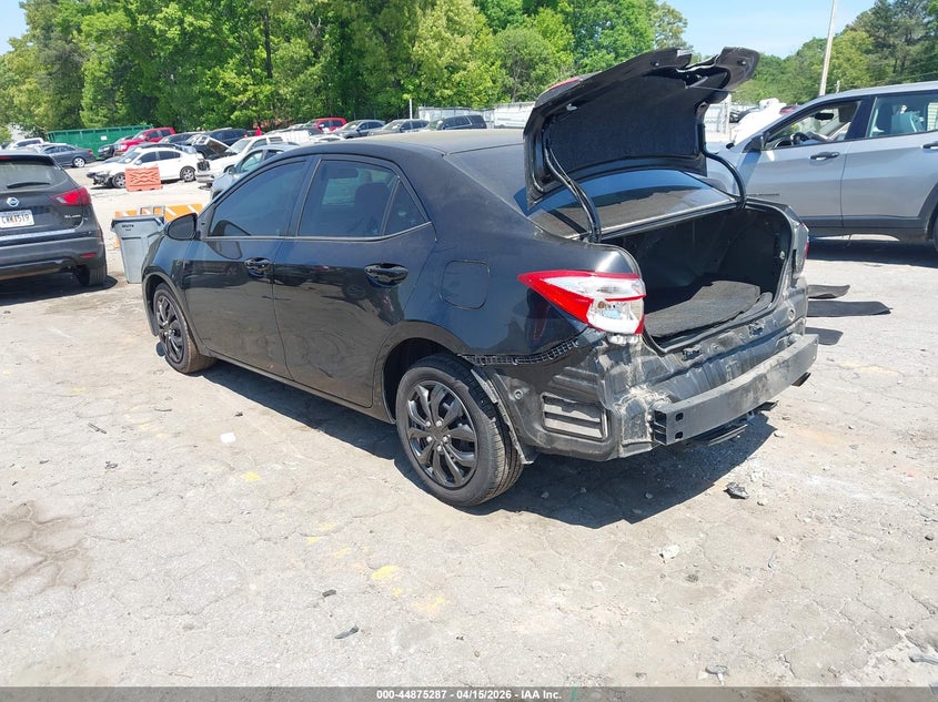 2016 Toyota Corolla Le VIN: 2T1BURHE3GC517682 Lot: 44875287