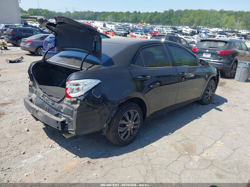 2016 Toyota Corolla Le VIN: 2T1BURHE3GC517682 Lot: 44875287