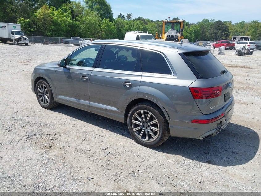 2017 Audi Q7 3.0T Premium VIN: WA1VAAF71HD007793 Lot: 44875302