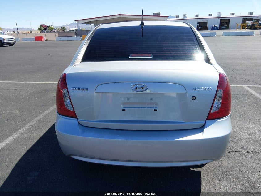 2007 Hyundai Accent Gls VIN: KMHCN46C77U117810 Lot: 44875319