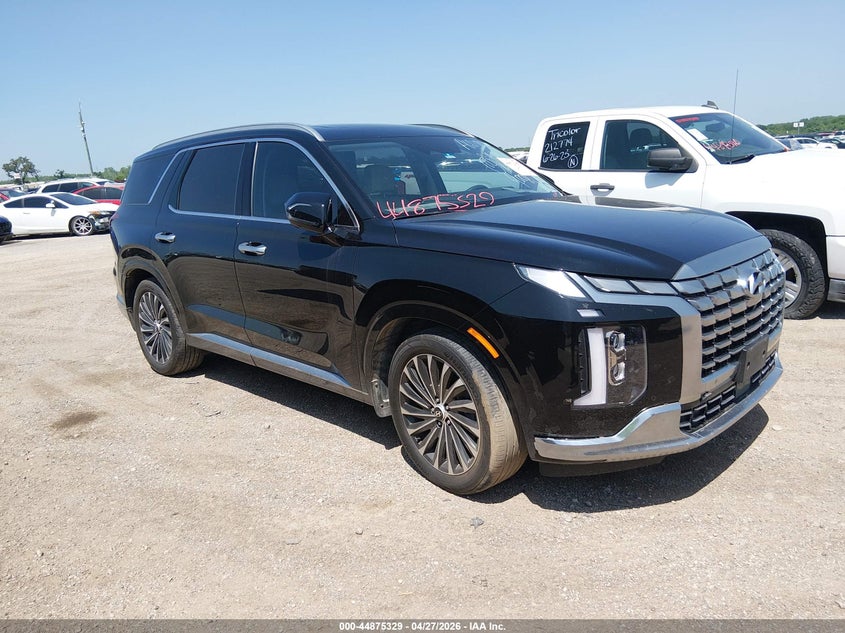 Vin: km8r74ge5pu543970, lot: 45372660, hyundai palisade calligraphy 20231