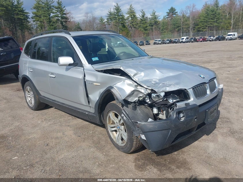 2005 BMW X3 3.0I VIN: WBXPA93415WD08593 Lot: 44875339
