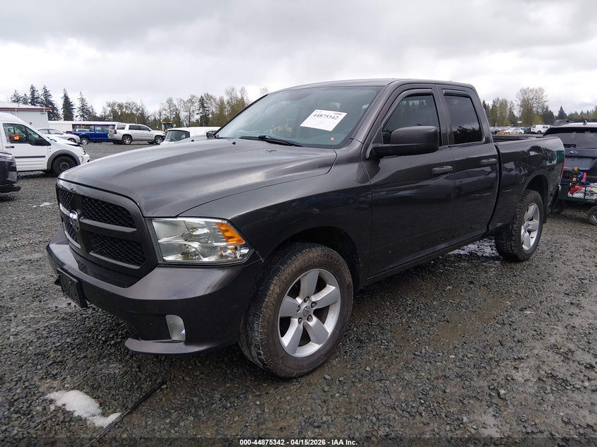 2014 Ram 1500 5.7 Ram Express grey Lot 111044875342 Vin 1C6RR7FT0ES193650