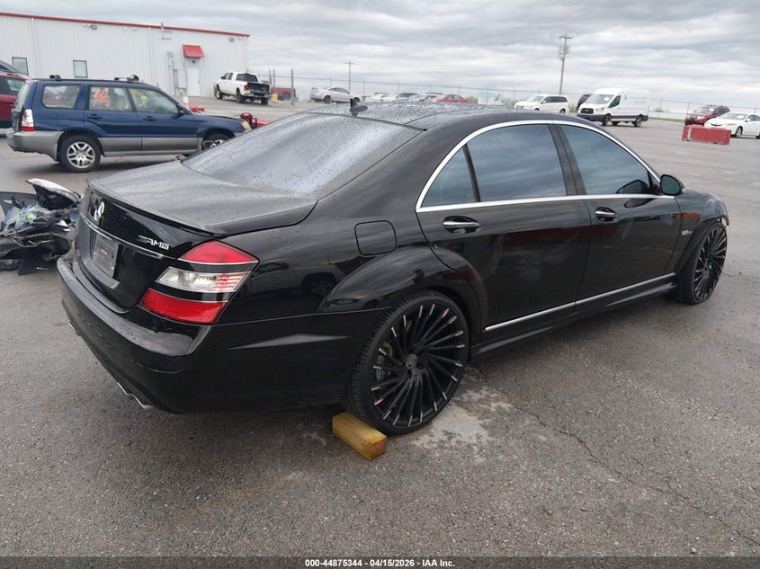 2008 MERCEDES-BENZ S 63 AMG auction photo 4