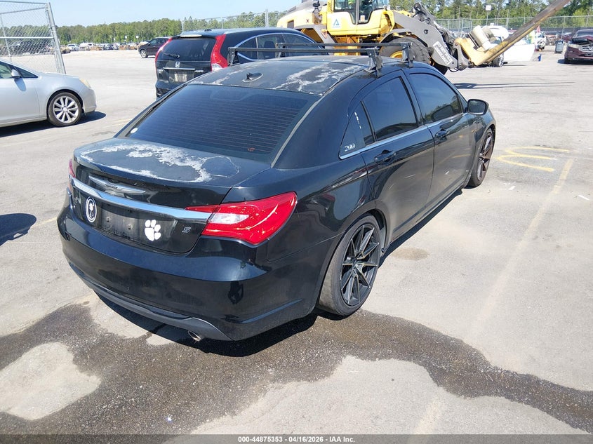 Vin: 1c3ccbbgxen197512, lot: 45372685, chrysler 200 touring 20144