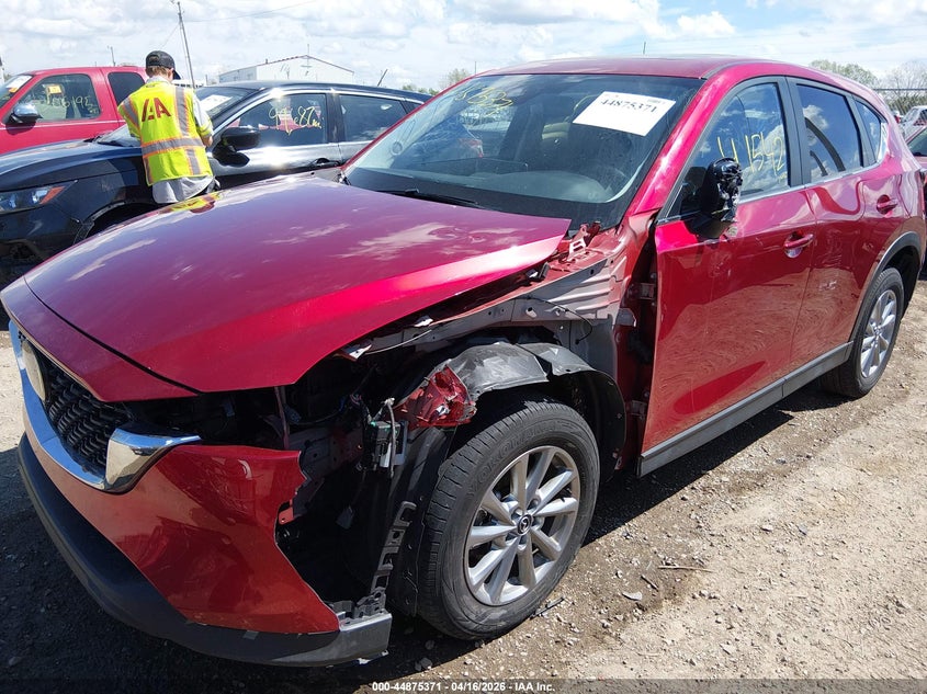 2023 Mazda Cx-5 2.5 Cx-5 2.5 S Preferred red Lot 111044875371 Vin JM3KFBCM8P0216875