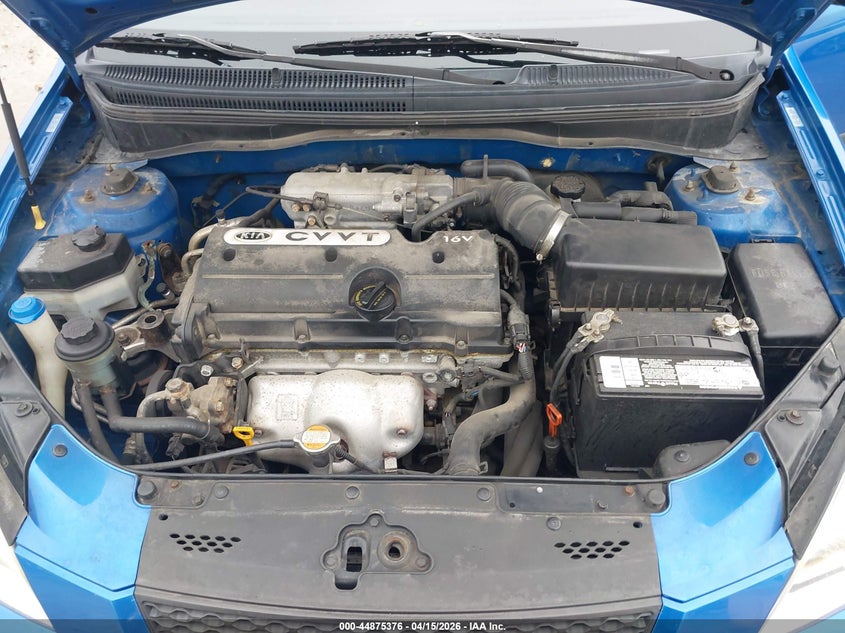 2008 Kia Rio Lx VIN: KNADE123X86331416 Lot: 44875376