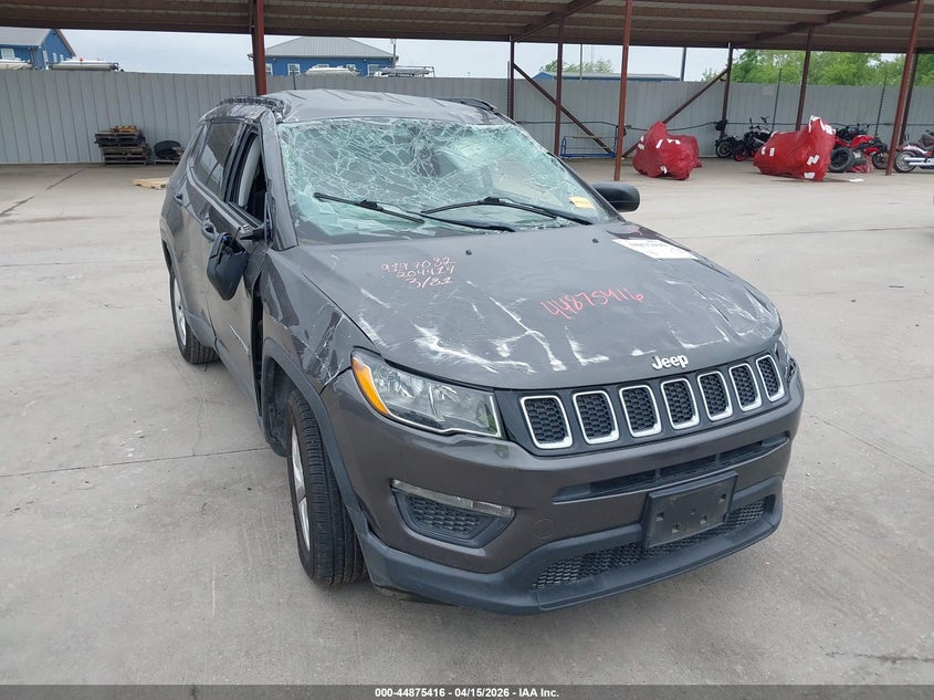 2018 Jeep Compass Sport Fwd VIN: 3C4NJCAB3JT204414 Lot: 44875416