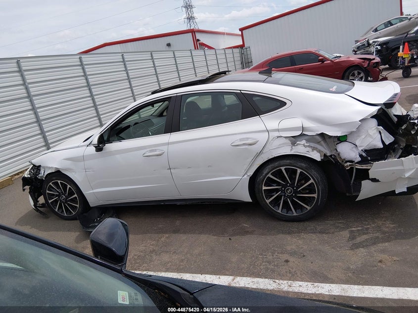 2021 Hyundai Sonata Limited VIN: 5NPEH4J23MH073359 Lot: 44875420
