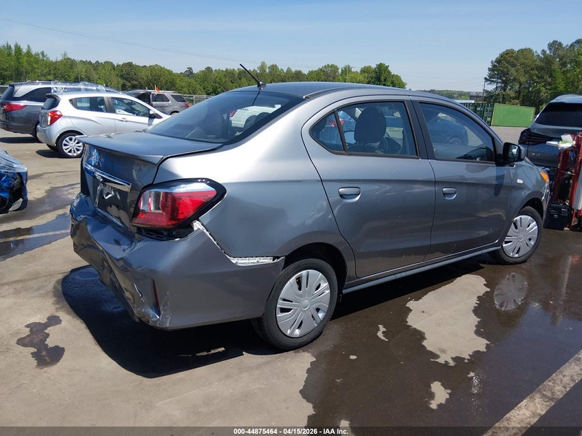 2022 MITSUBISHI MIRAGE G4 auction photo 4