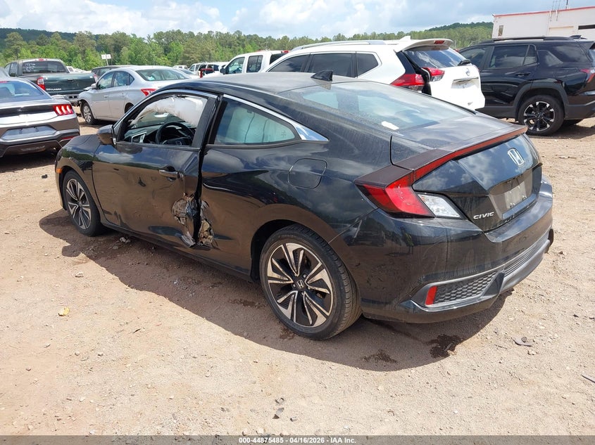 2016 Honda Civic 1.5 Ex-T Black Lot 111044875485 Vin 2HGFC3B33GH351115