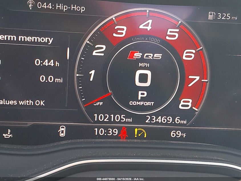 2020 Audi Sq5 Prestige Tfsi Quattro Tiptronic VIN: WA1C4BFY9L2007767 Lot: 44875500