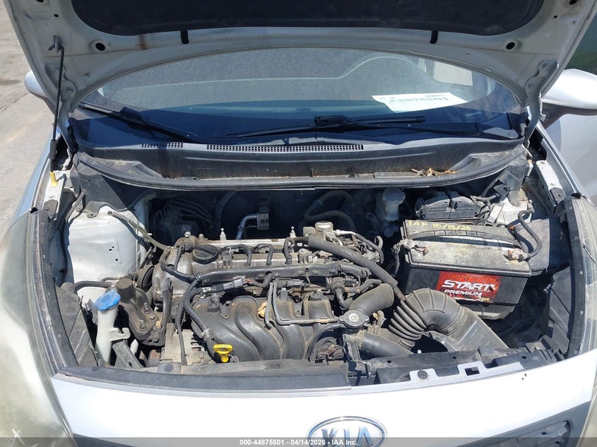 2012 Kia Rio Lx VIN: KNADM4A33C6076428 Lot: 44875501