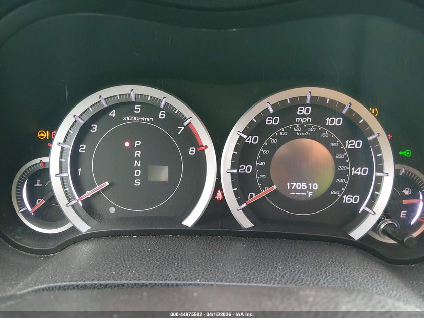 2012 Acura Tsx 2.4 VIN: JH4CU2F48CC018707 Lot: 44875502