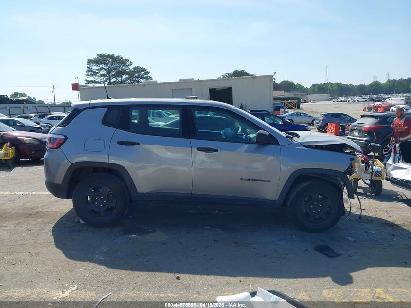 2020 Jeep Compass Sport Fwd VIN: 3C4NJCAB5LT230466 Lot: 44875508