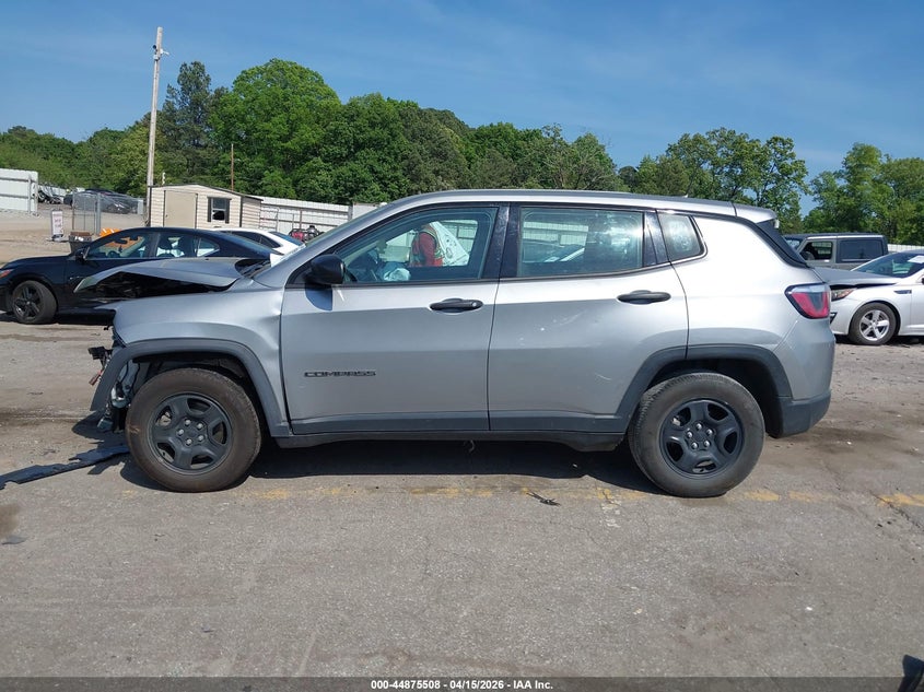 2020 Jeep Compass Sport Fwd VIN: 3C4NJCAB5LT230466 Lot: 44875508