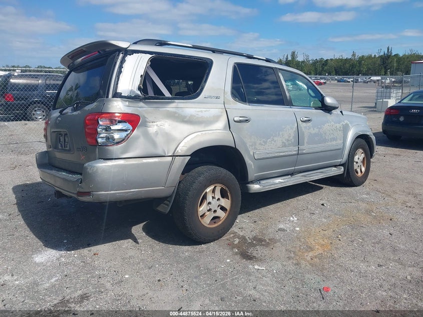 2002 Toyota Sequoia Limited V8
