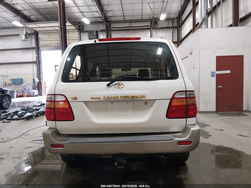 2000 Toyota Land Cruiser VIN: JT3HT05J2Y0103786 Lot: 44875544