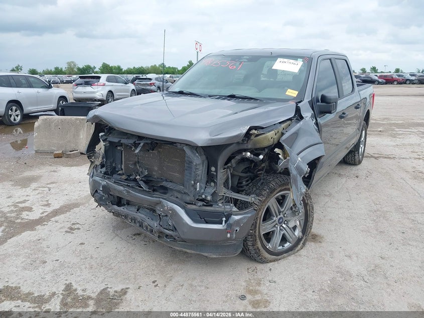 2022 Ford F-150 Xl VIN: 1FTFW1E89NKD63700 Lot: 44875561