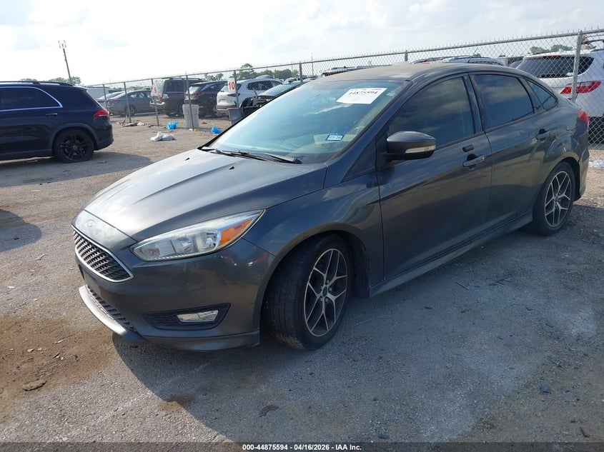 Vin: 1fadp3f28gl202736, lot: 45372925, ford focus se 20162