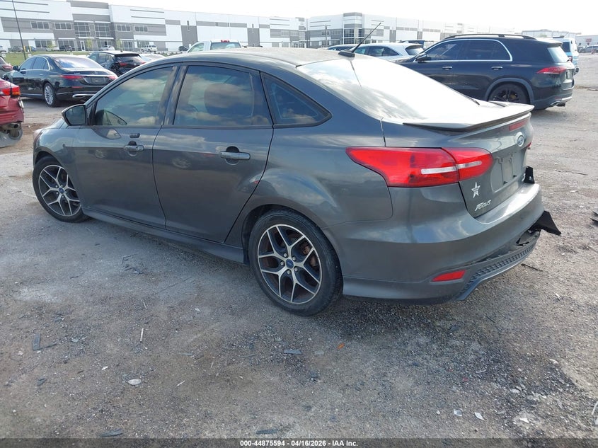 Vin: 1fadp3f28gl202736, lot: 45372925, ford focus se 20163
