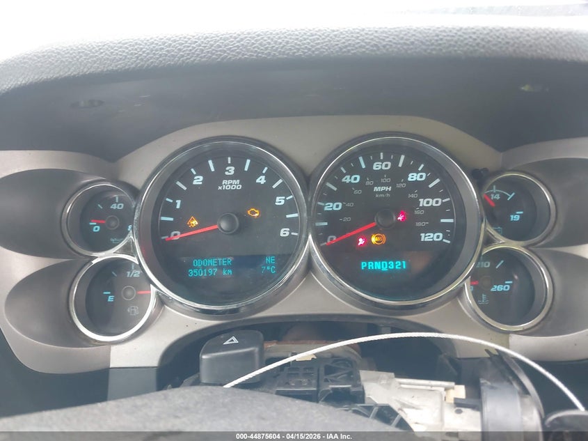 2013 GMC Sierra 1500 Sle VIN: 3GTP2VEA7DG350721 Lot: 44875604