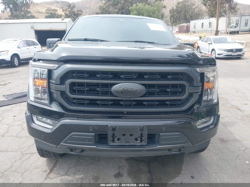 2021 Ford F-150 3.5 Xlt black Lot 111044875617 Vin 1FTFW1ED3MFC05941