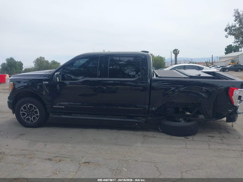 2021 Ford F-150 3.5 Xlt black Lot 111044875617 Vin 1FTFW1ED3MFC05941