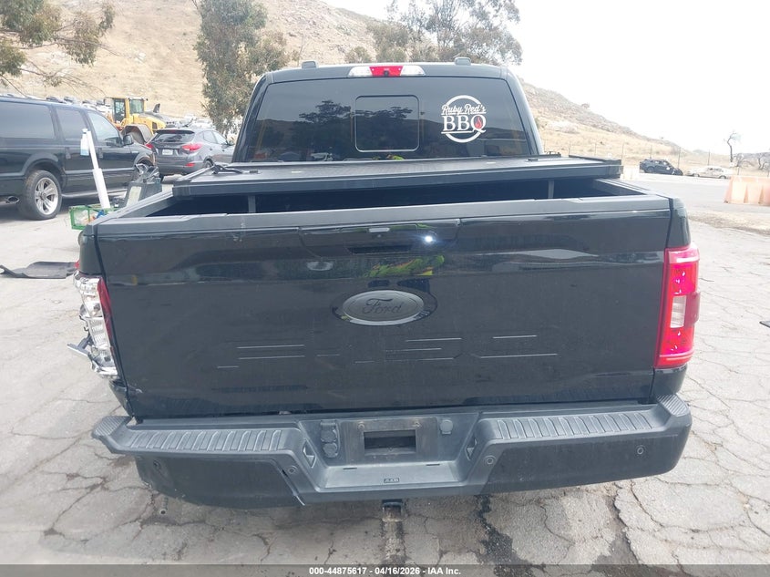2021 Ford F-150 3.5 Xlt black Lot 111044875617 Vin 1FTFW1ED3MFC05941
