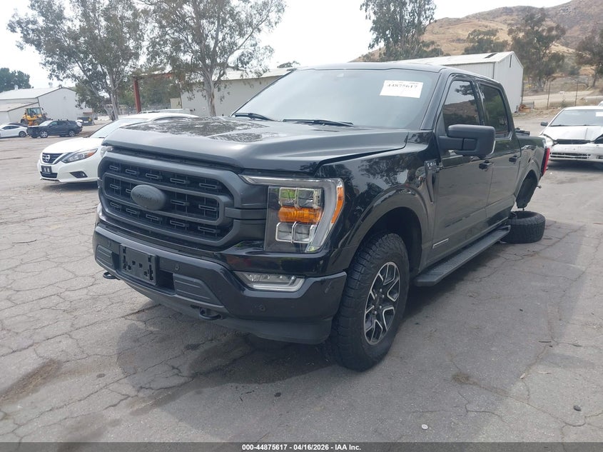 2021 Ford F-150 3.5 Xlt black Lot 111044875617 Vin 1FTFW1ED3MFC05941