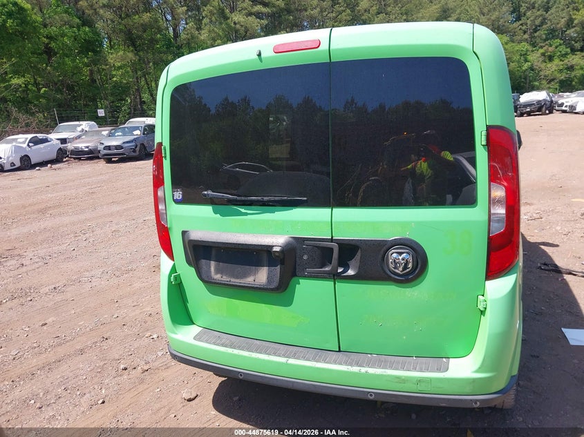 2017 Ram Promaster City Tradesman Slt VIN: ZFBERFBB7H6G59740 Lot: 44875619