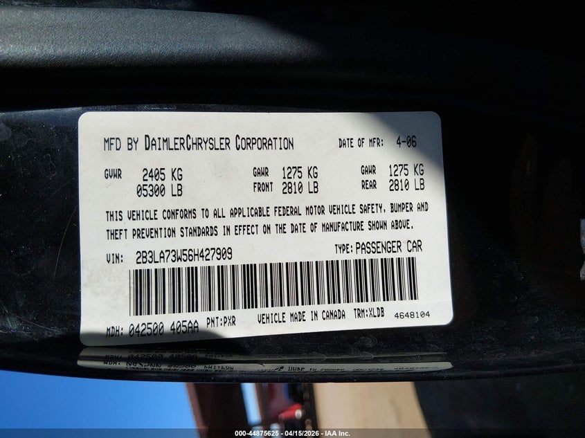 AtlanticExpress - Dodge Charger