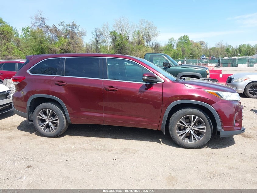 2017 Toyota Highlander Le VIN: 5TDBZRFH5HS464653 Lot: 44875630