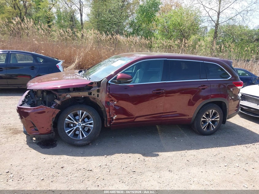 2017 Toyota Highlander Le VIN: 5TDBZRFH5HS464653 Lot: 44875630