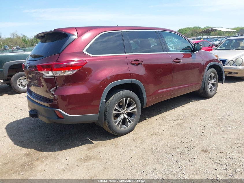 2017 Toyota Highlander Le