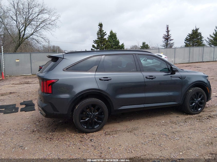 2022 Kia Sorento Sx VIN: 5XYRKDLF5NG156481 Lot: 44875703