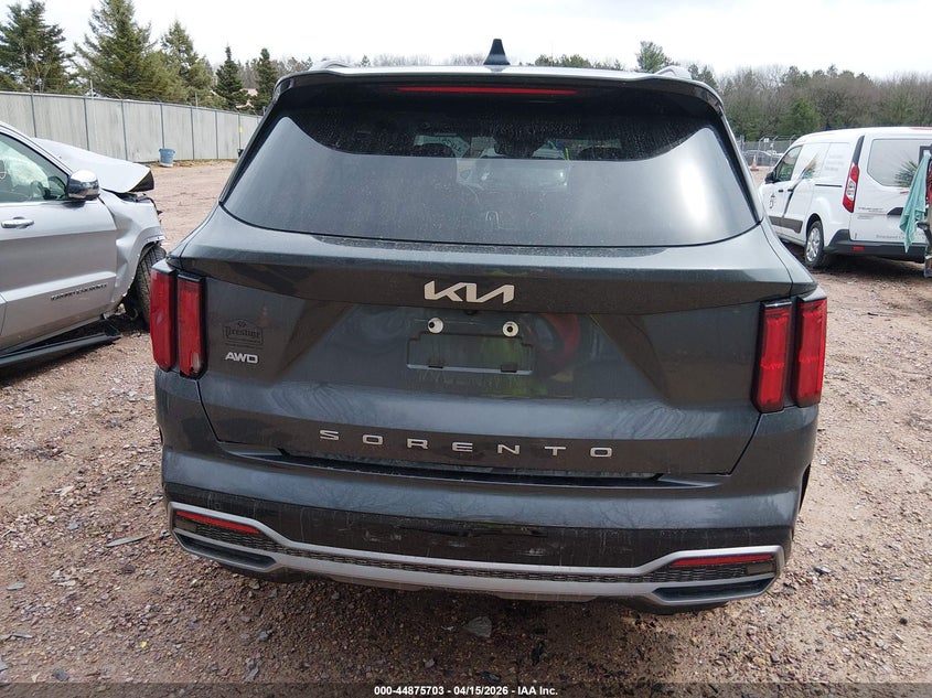 2022 Kia Sorento Sx VIN: 5XYRKDLF5NG156481 Lot: 44875703