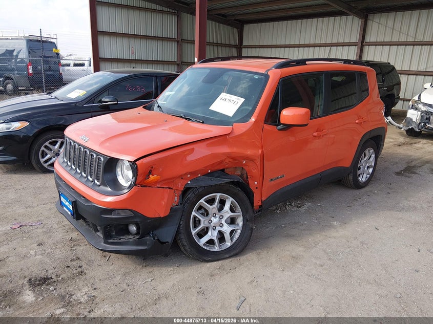2018 JEEP RENEGADE SPORT UTILITY VEHICLE 2.4L I-4 VVT, 180HP