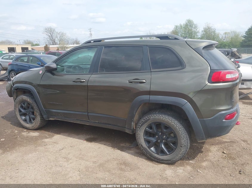 2016 Jeep Cherokee Trailhawk VIN: 1C4PJMBS3GW124174 Lot: 44875740