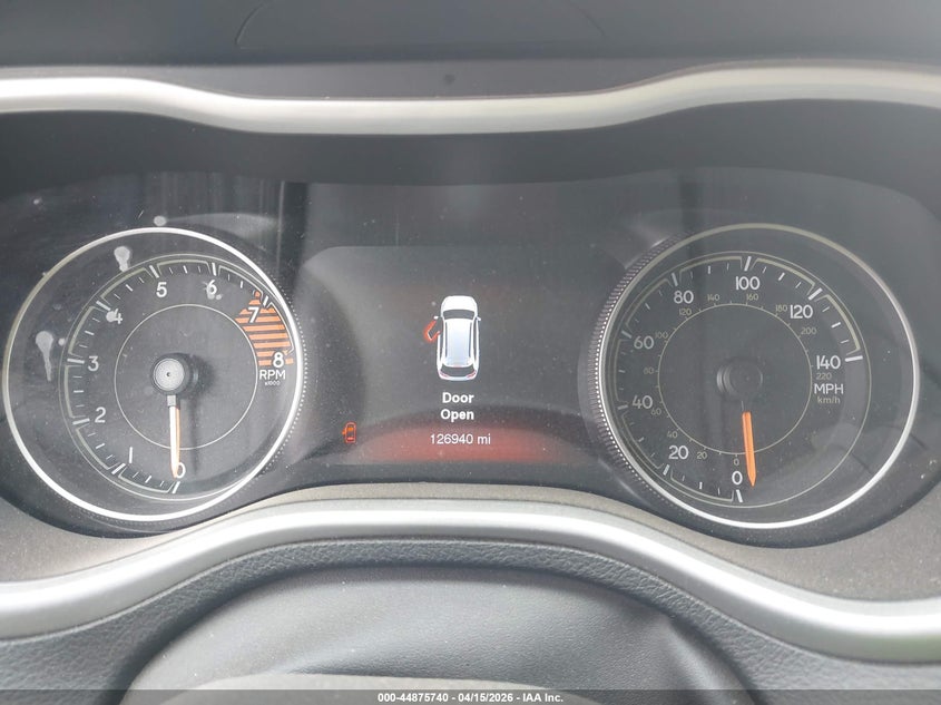 2016 Jeep Cherokee Trailhawk VIN: 1C4PJMBS3GW124174 Lot: 44875740