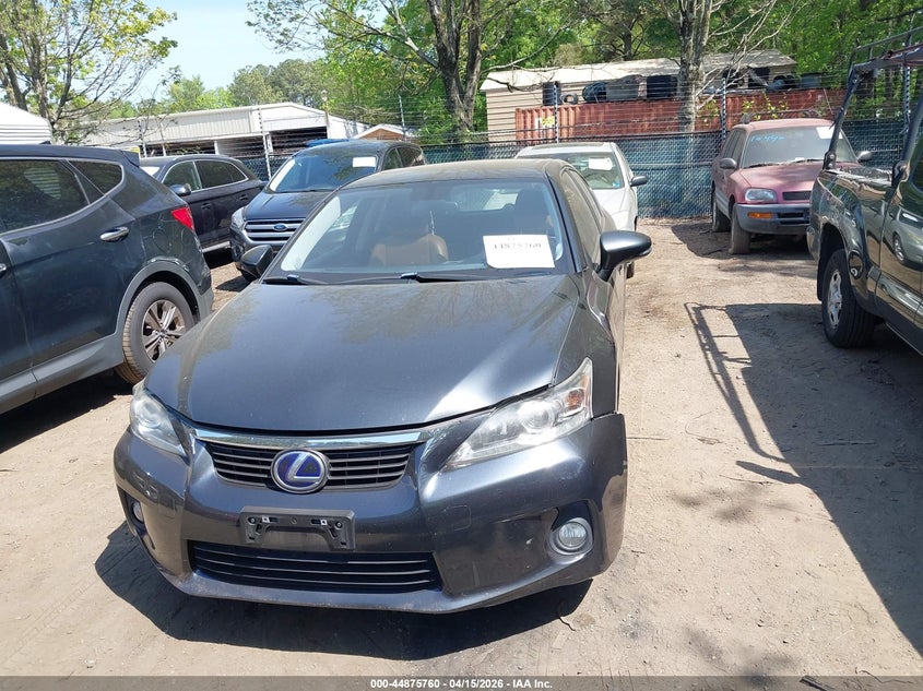 2011 Lexus Ct 200H Premium VIN: JTHKD5BH2B2014422 Lot: 44875760