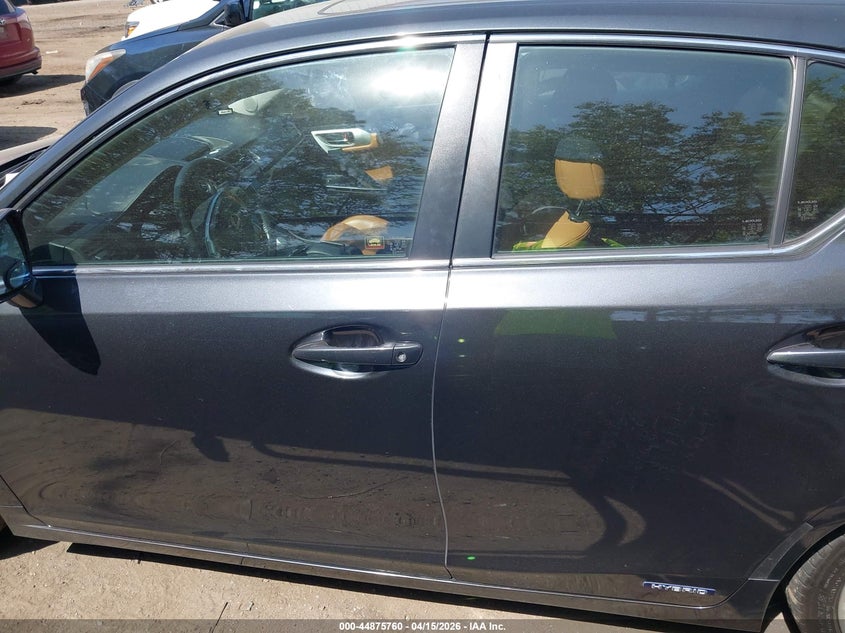 2011 Lexus Ct 200H Premium VIN: JTHKD5BH2B2014422 Lot: 44875760