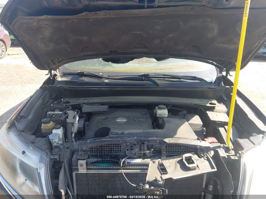 2015 Nissan Pathfinder Sl VIN: 5N1AR2MN9FC705698 Lot: 44875766