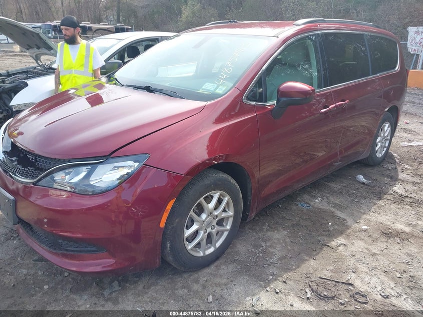 Vin: 2c4rc1dg2mr547357, lot: 45373114, chrysler voyager lxi 20212