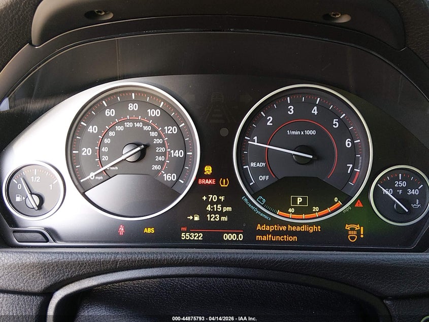 2014 BMW 435I VIN: WBA3R1C52EK192899 Lot: 44875793