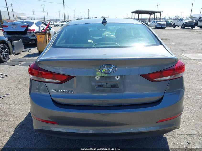 VIN 5NPD84LF9JH396743 2018 HYUNDAI ELANTRA VALUE EDITION