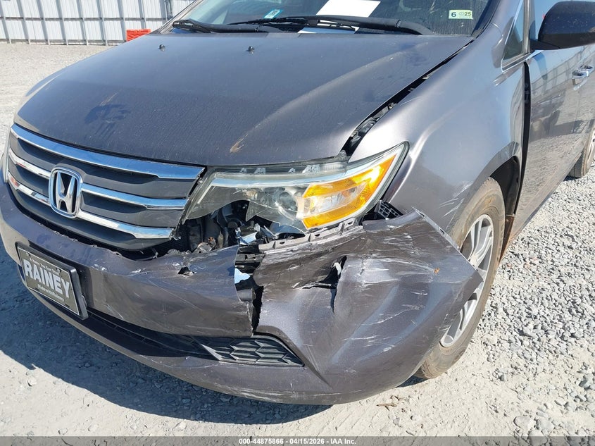 2011 Honda Odyssey Ex-L VIN: 5FNRL5H61BB088744 Lot: 44875866