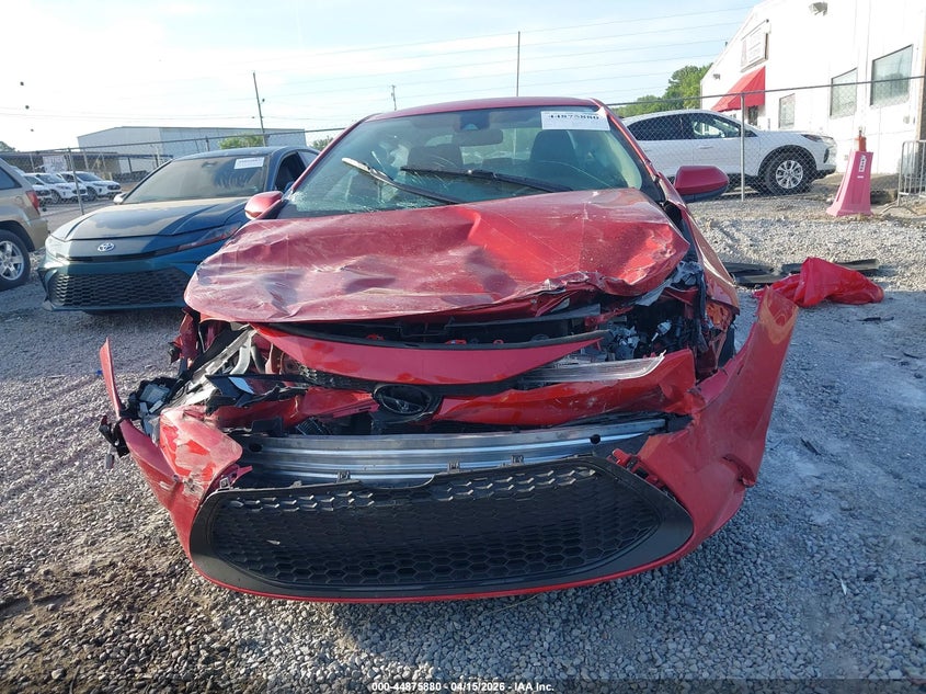 2021 Toyota Corolla Le VIN: 5YFEPMAE5MP196256 Lot: 44875880