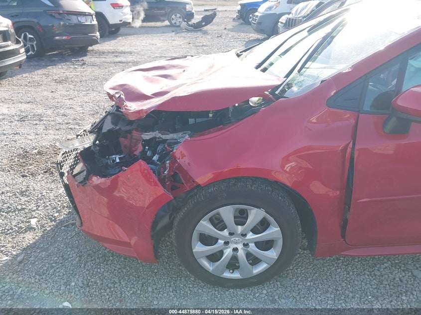 2021 Toyota Corolla Le VIN: 5YFEPMAE5MP196256 Lot: 44875880